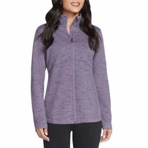 Skechers Ladies' Goknit Full Zip Jacket Coat Purple